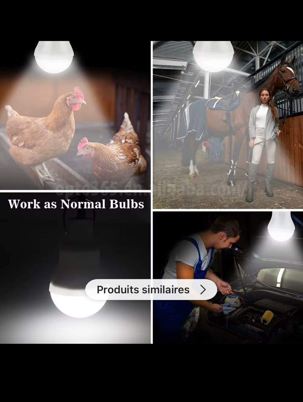 "Éclairez vos nuits sans coupure avec la Lampe Solaire"
👉 "Profitez d’une lumière puissante et gratuite grâce à l’énergie solaire. Rechargeable au soleil, par chargeur ou powerbank, cette lampe est idéale pour la maison, les coupures d’électricité